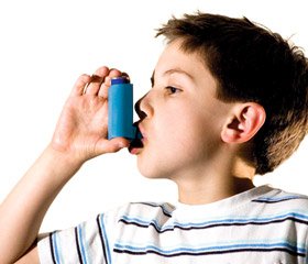 Side effects of basic therapy in children with allergic asthma